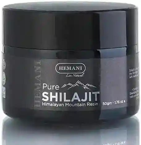 Hemani Pure Shilajit Himalayan Mountain Resin (50g) – Natural Energy & Stamina Booster